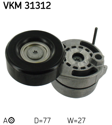 Tendicinghia, Cinghia Poly-V - VKM 31312 SKF